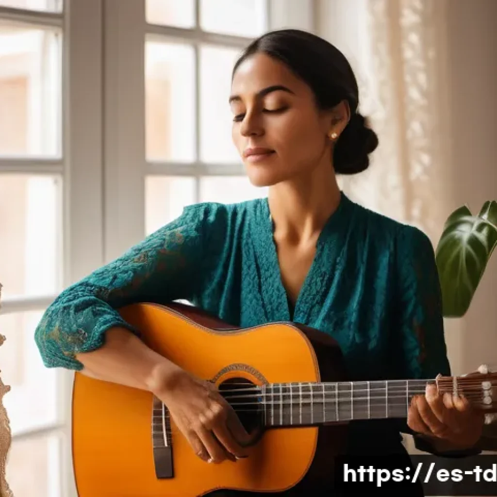 자서전적 치료법에서의 인지적 기법 - A serene therapy room in a modern Spanish home, featuring a middle-aged Hispanic woman thoughtfully ...